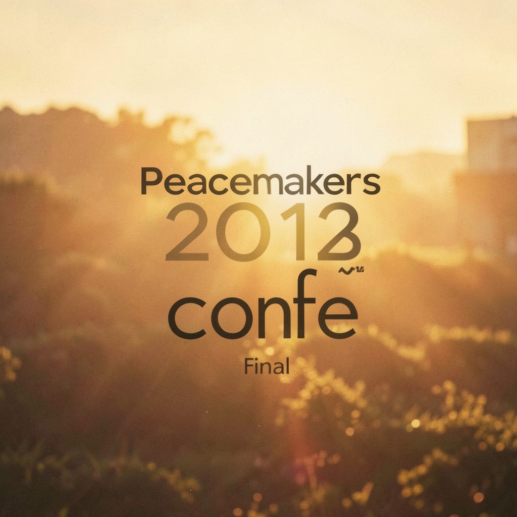 Peacemakers 2012 conference logo